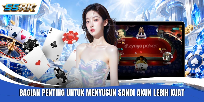 Bagian penting untuk menyusun sandi akun lebih kuat