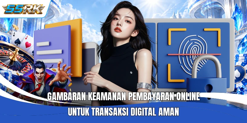 Gambaran Keamanan Pembayaran Online untuk transaksi digital aman