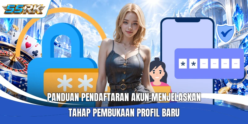 Panduan Pendaftaran Akun menjelaskan tahap pembukaan profil baru