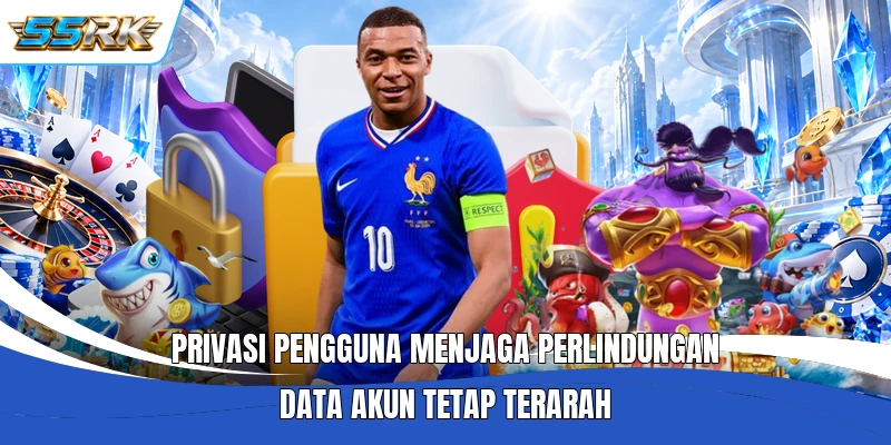 Privasi Pengguna menjaga perlindungan data akun tetap terarah